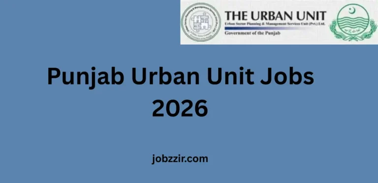 Punjab Urban Unit Jobs 2026 for 300+ PSER Data Collectors – A Practical Career Opportunity for Fresh Talent